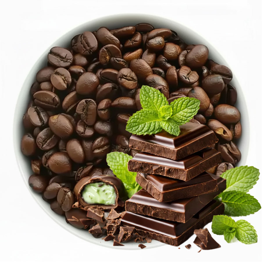 Mint Chocolate Flavored Coffee